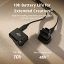 DJI Mic Mini (1 TX + 1 RX) Wireless Microphone Kit Dark Grey thumbnail 4