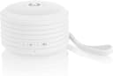 Fresh 'n Rebel Rockbox Round Bluetooth Speaker Portable Wireless Speaker - White thumbnail 1