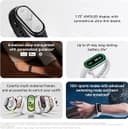 Xiaomi Smart Band 10 Fitness Tracker 1.72" AMOLED, 21-Day Battery, Android & iOS - Silver thumbnail 2
