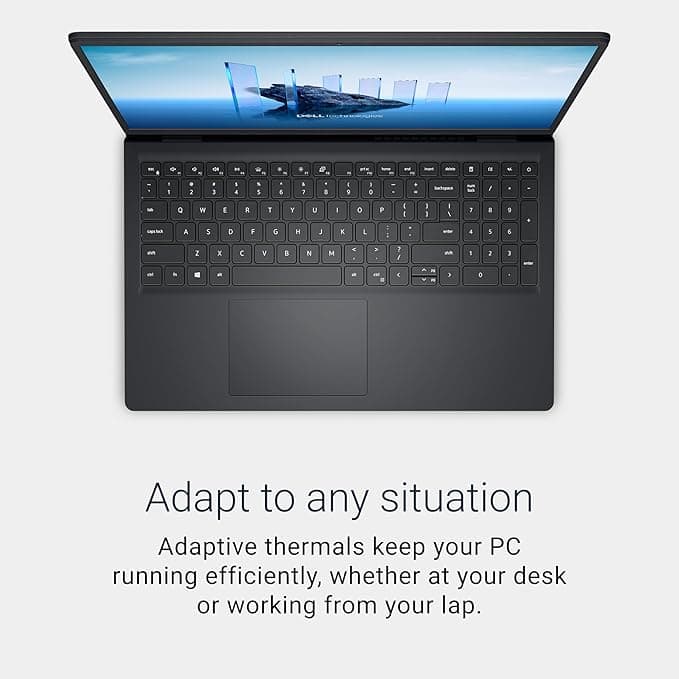 Dell 15 DC15250 Laptop 15.6" FHD 120Hz, Intel Core i5-1334U, 16GB RAM, 512GB, Windows 11 Home, Carbon Black - Image 3