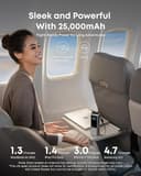 Anker 25000mAh 165W Power Bank with Built-In Retractable USB-C Cables - Silver thumbnail 4