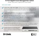 D-Link DGS-1210-10MP 10 Port Gigabit Smart Managed PoE Switch with 2 SFP Ports thumbnail 5