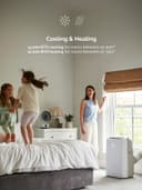 Meaco Cirro+ 14000 BTU Smart Portable Air Conditioner & Heater 4-in-1, Wi-Fi, Inverter thumbnail 3