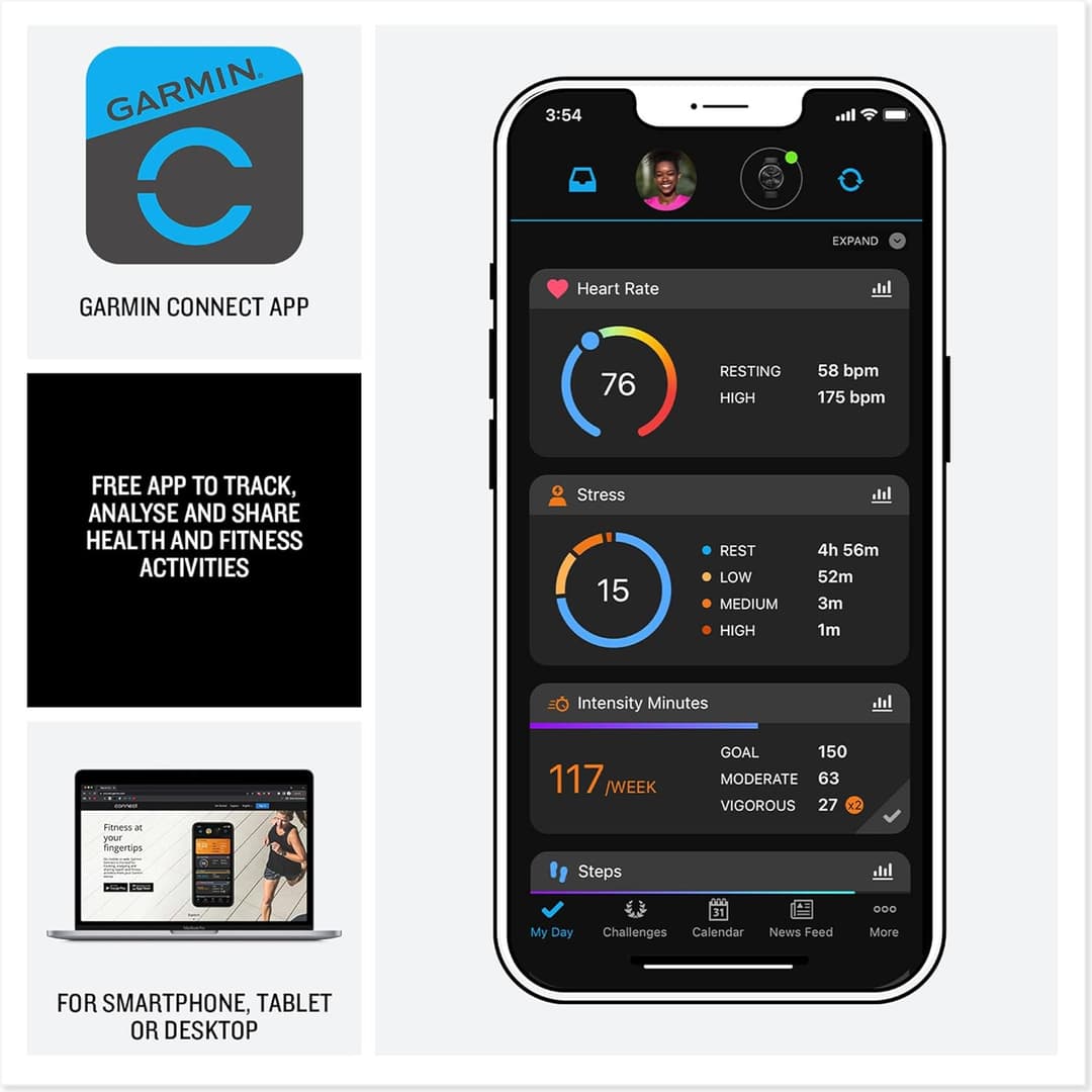 Garmin Vivoactive 5 Smartwatch Orchid - Image 3