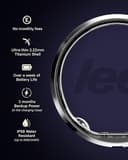 LEEP Smart Ring Size 10, IP68 Waterproof Health & Fitness Tracker with Heart Rate & Sleep Monitoring thumbnail 2