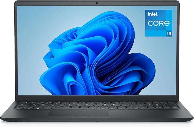Dell 15 DC15250 Laptop 15.6" FHD 120Hz, Intel Core i5-1334U, 16GB RAM, 512GB, Windows 11 Home, Carbon Black
