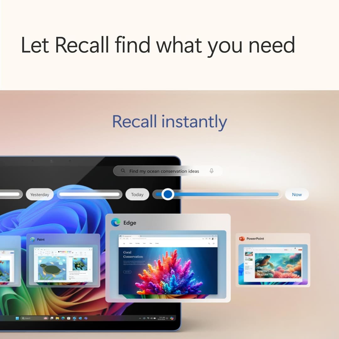 Microsoft Surface Pro 13 OLED Touchscreen Snapdragon X Elite 16GB 256GB Black - Image 8