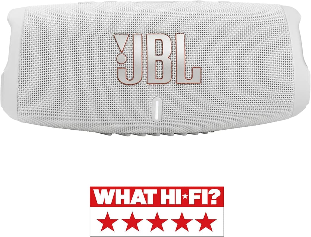 JBL Charge 5 Bluetooth Speaker White - Image 6