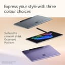 Microsoft Surface Pro 12" Copilot+ PC, Snapdragon X Plus, 16GB RAM, 256GB, Windows 11, Platinum thumbnail 4