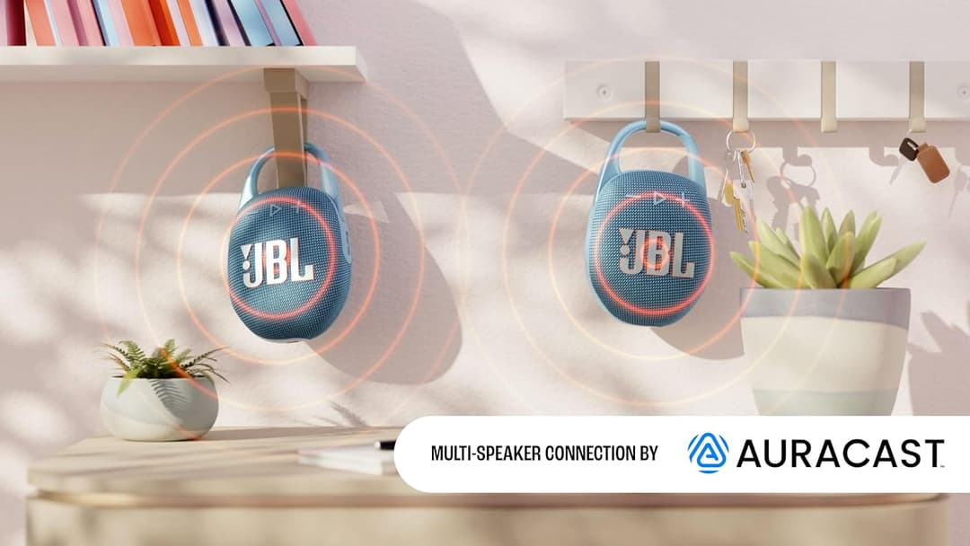 JBL Clip 5 Bluetooth Speaker Pink - Image 8