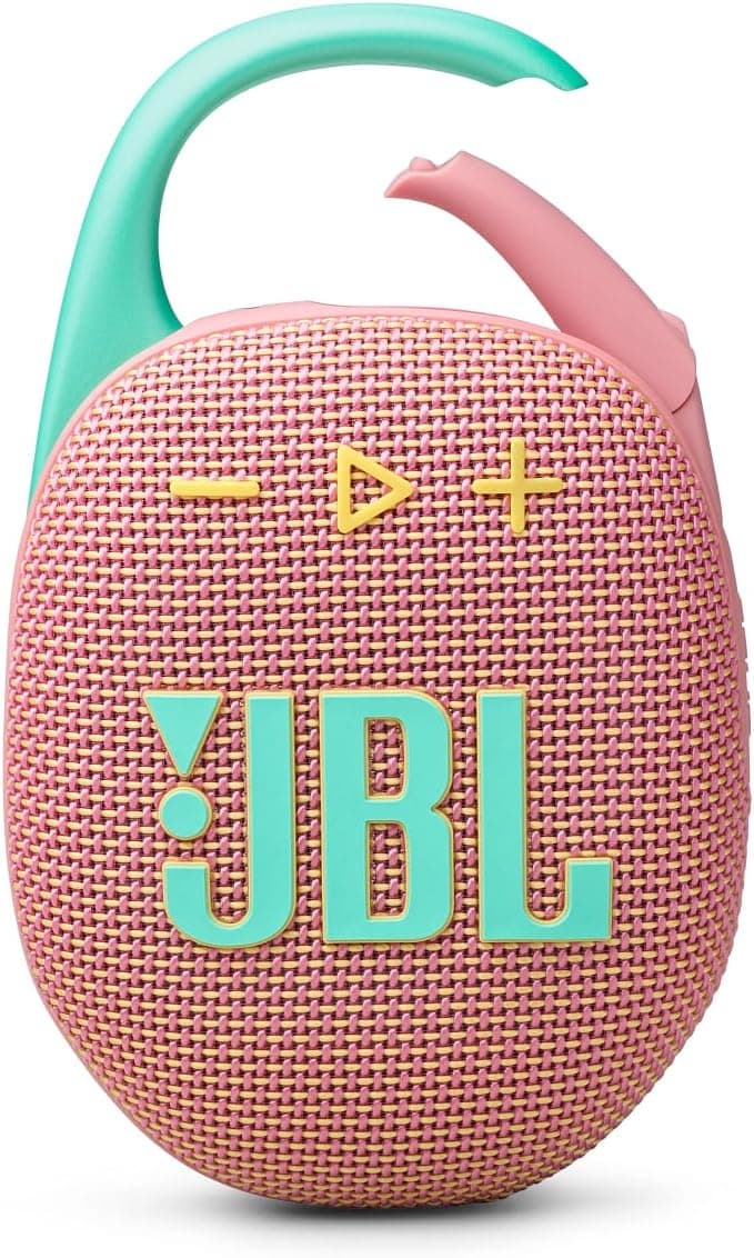 JBL Clip 5 Bluetooth Speaker Pink - Image 4