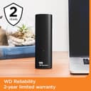 WD Elements External Hard Drive - 20 TB, Black thumbnail 5