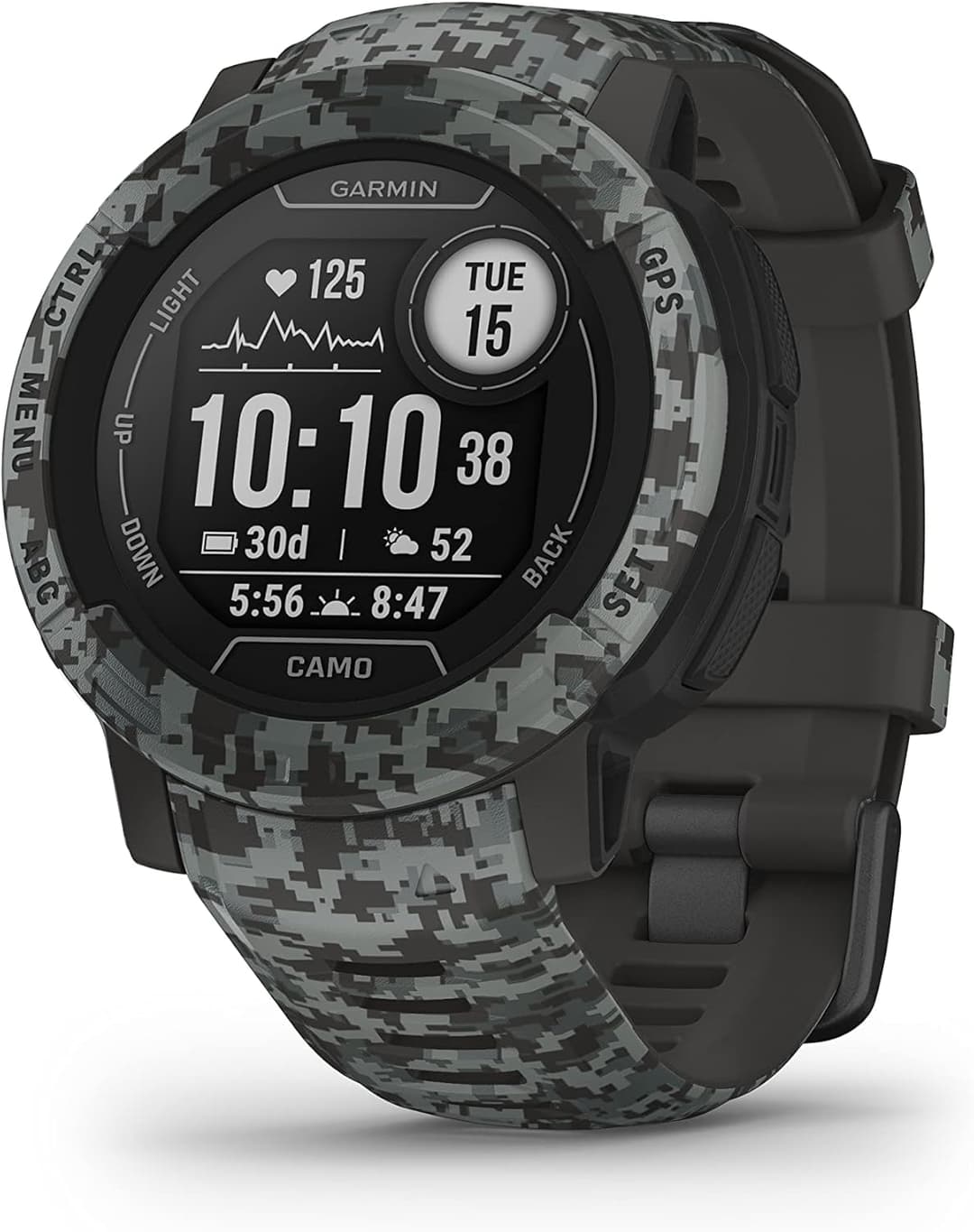 Garmin Instinct 2 Smartwatch Graphite Camo - Image 1