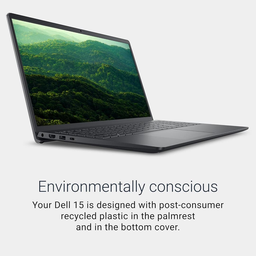 Dell 15 DC15250 Laptop 15.6" FHD 120Hz, Intel Core i5-1334U, 16GB RAM, 512GB, Windows 11 Home, Carbon Black - Image 4