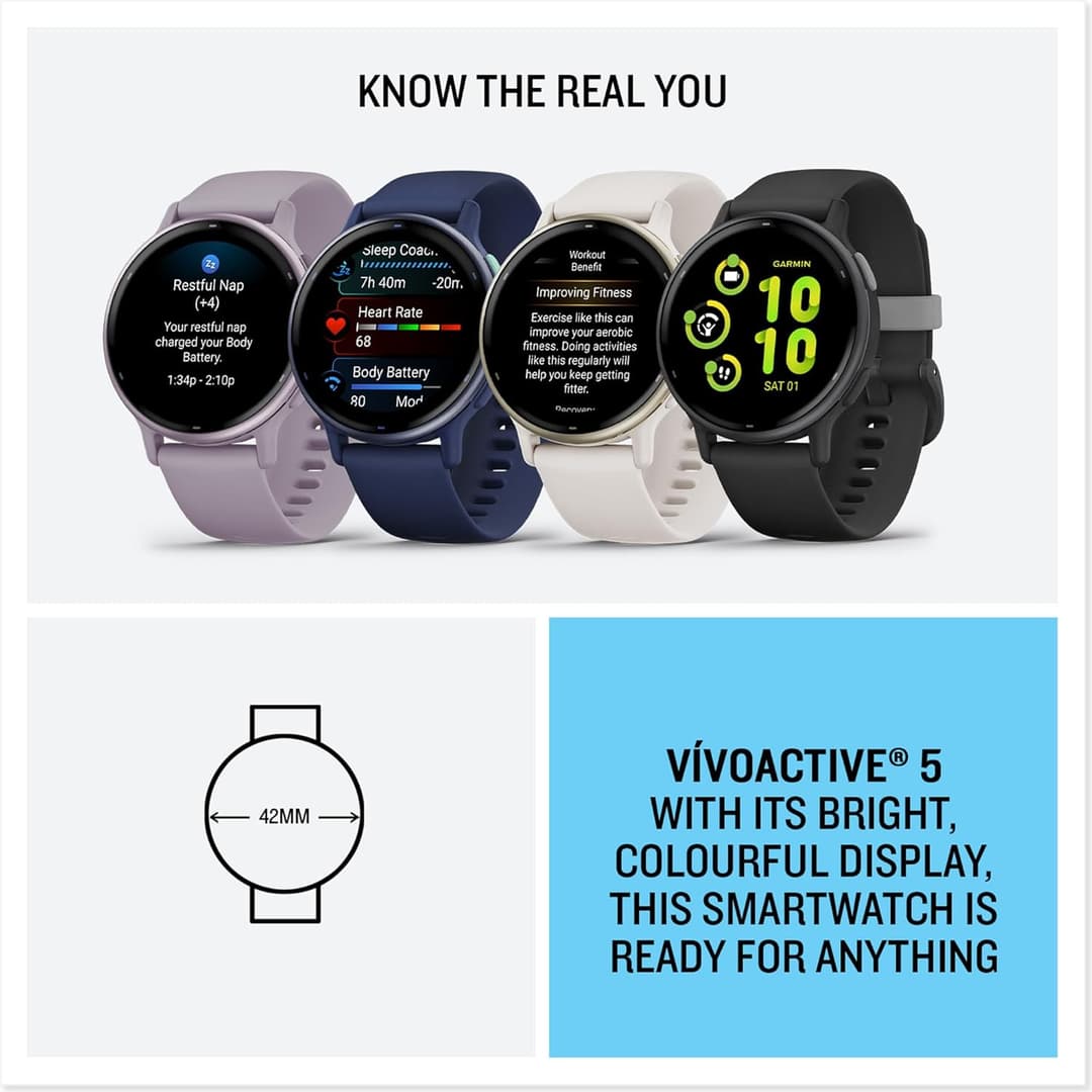 Garmin Vivoactive 5 Smartwatch Orchid - Image 6