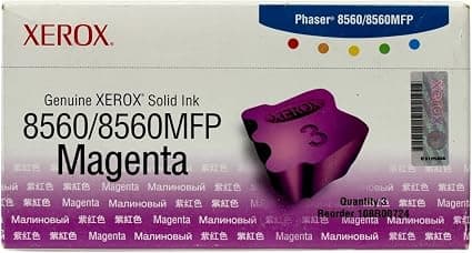 Xerox 108R00724 Original Magenta Solid Ink Cartridge for Phaser 8560 Printer