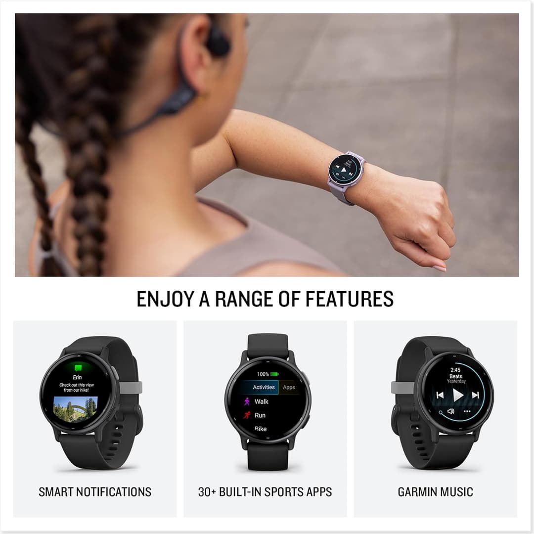 Garmin Vivoactive 5 Smartwatch Orchid - Image 4