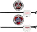 Beyblade X Transformers Optimus Prime vs Megatron 4-60P, 4-80B Multipack Spinning Tops with Launchers (8+) thumbnail 2