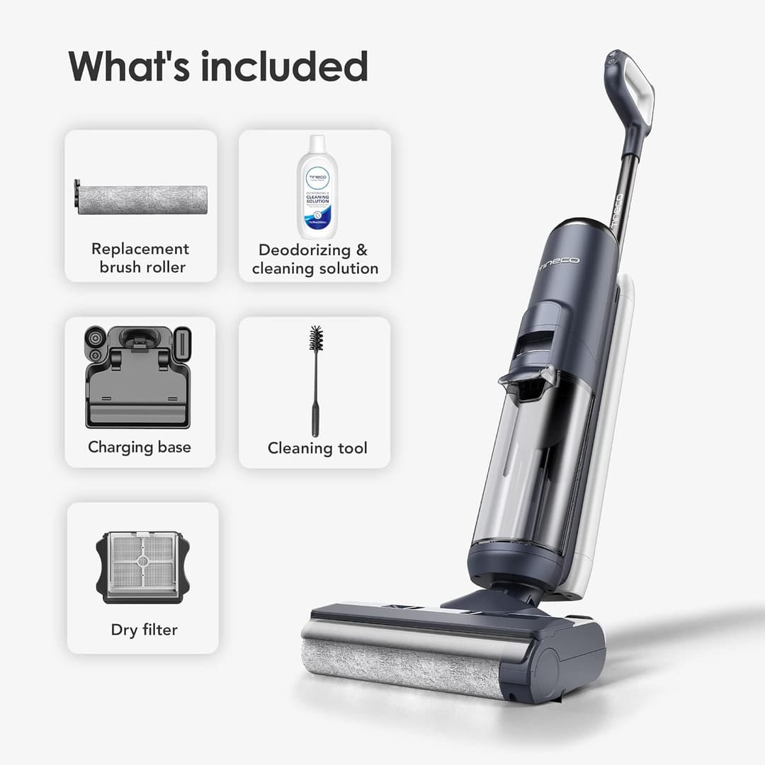 Tineco FLOOR ONE S5 Smart Cordless Wet-Dry Vacuum & Mop - Image 10