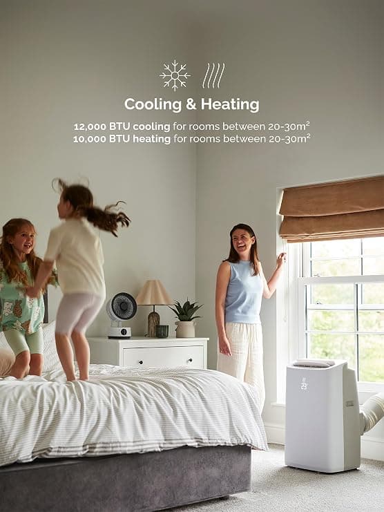 Meaco Cirro 12000 BTU Smart Portable Air Conditioner and Heater - Image 3