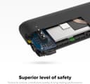 Mophie Juice Pack Wireless Battery Case for Samsung Galaxy S8+33 Hours Extra Power, Protective Charging Case – Black thumbnail 5