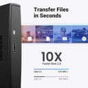 UGREEN 2.5" USB-C 3.1 Hard Drive Enclosure – UASP, 6Gbps, Driver-Free, Up to 10TB thumbnail 2