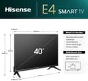 Hisense 40E4NTUK 40" FHD Smart TV thumbnail 4