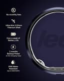 LEEP Smart Ring Size 10, IP68 Waterproof Health & Fitness Tracker with Heart Rate & Sleep Monitoring thumbnail 2
