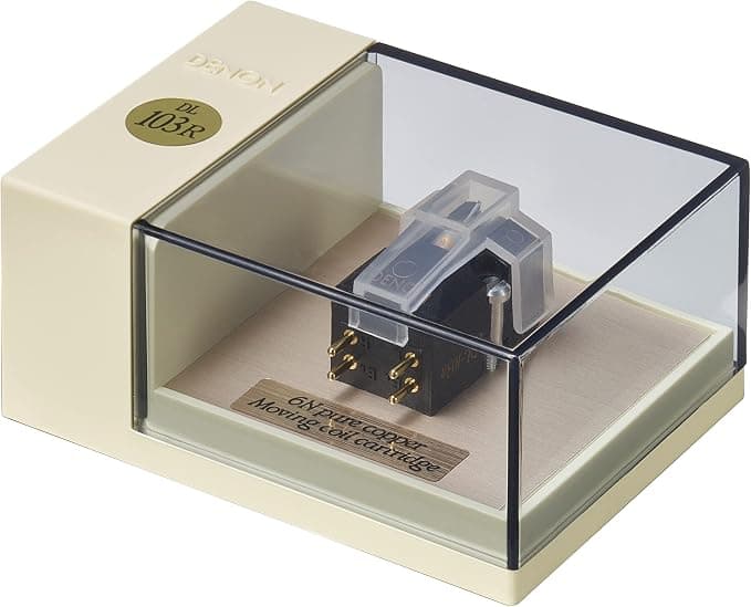 Denon DL-103R Moving Coil Turntable Cartridge with Stylus - Black - Image 5