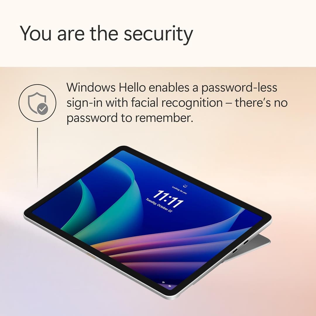 Microsoft Surface Pro 12" Copilot+ PC, Snapdragon X Plus, 16GB RAM, 256GB, Windows 11, Platinum - Image 5