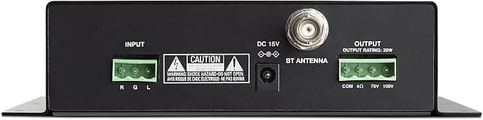 Denon Professional DN-200AZB Compact Bluetooth Amplifier 20W 100V Line 4 Ohm - Image 3