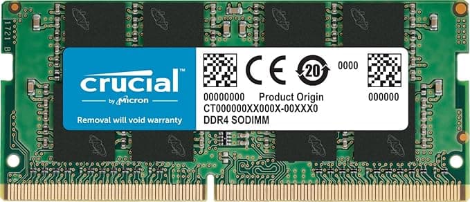 Crucial CT16G4SFD8266 16GB DDR4 2666MHz Laptop RAM Memory - Image 1