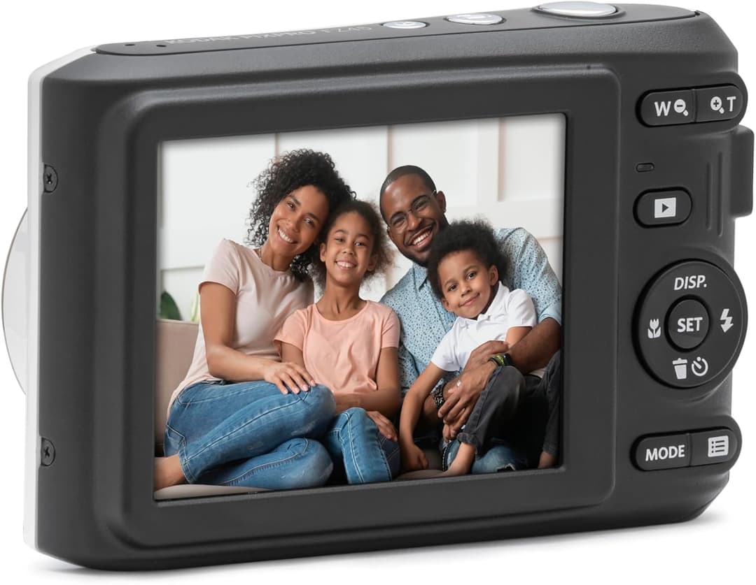 Kodak PIXPRO FZ45 Digital Compact Camera (16MP, 4X Optical Zoom, Full HD) - White - Image 8