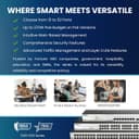 D-Link DGS-1210-10MP 10 Port Gigabit Smart Managed PoE Switch with 2 SFP Ports thumbnail 2