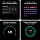 WHOOP Peak 5.0 Health & Fitness Tracker with 12-Month Membership 14-Day Battery Obsidian thumbnail 2