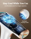 Haarlosy IPL Laser Hair Removal Device 3-in-1, 9 Levels, 999,900 Flashes, Auto Mode - White Gold thumbnail 6