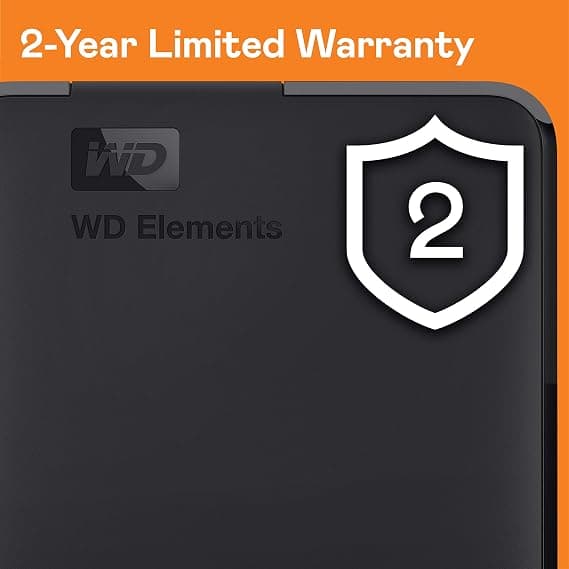 WD Elements Portable WDBUZG0010BBK - hard drive - 1 TB - USB 3.0 - Image 2