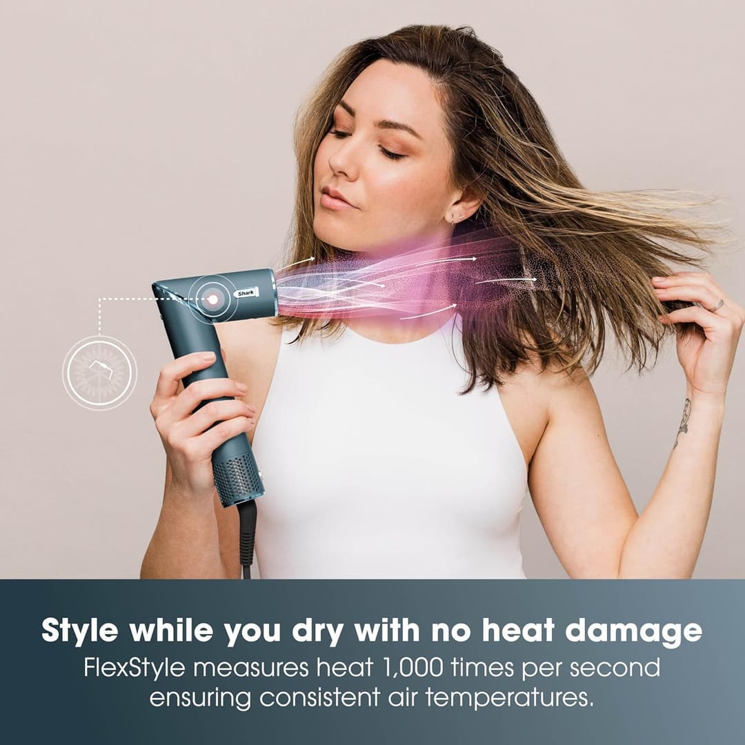 Shark FlexStyle Hair Styler Teal - Image 4