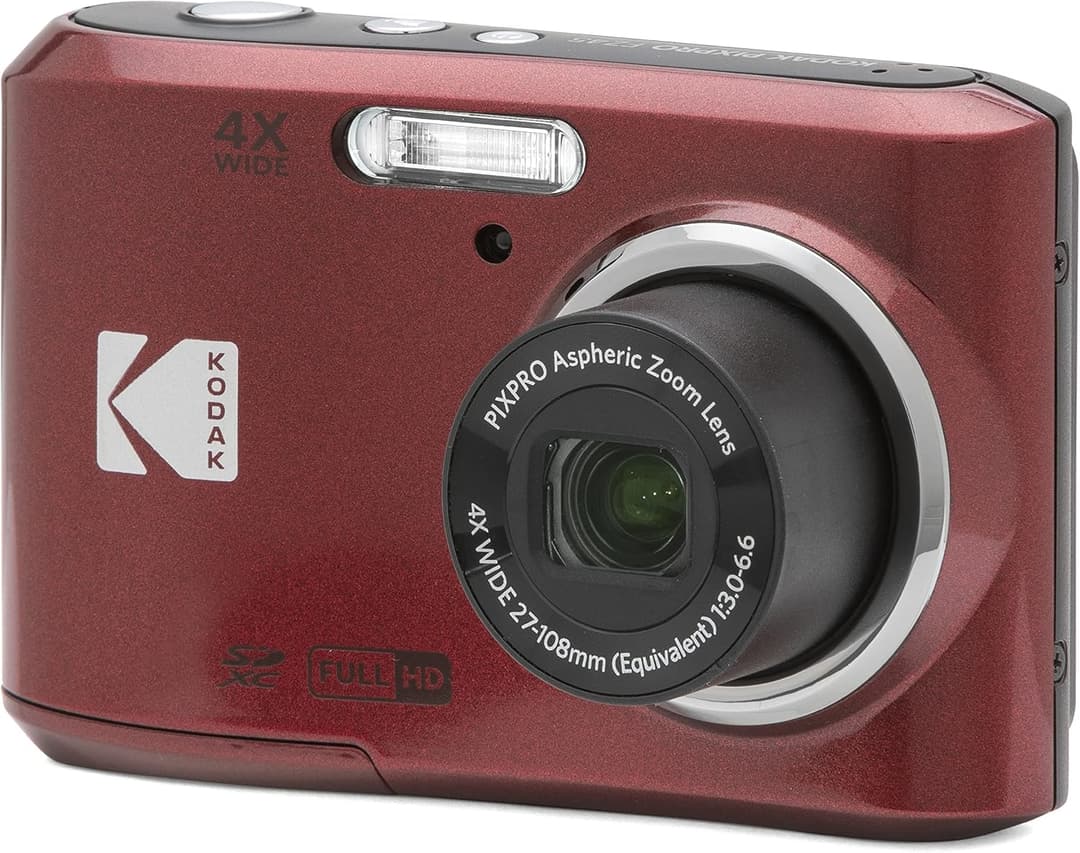 Kodak PIXPRO FZ45 16MP Digital Camera Red - Image 1