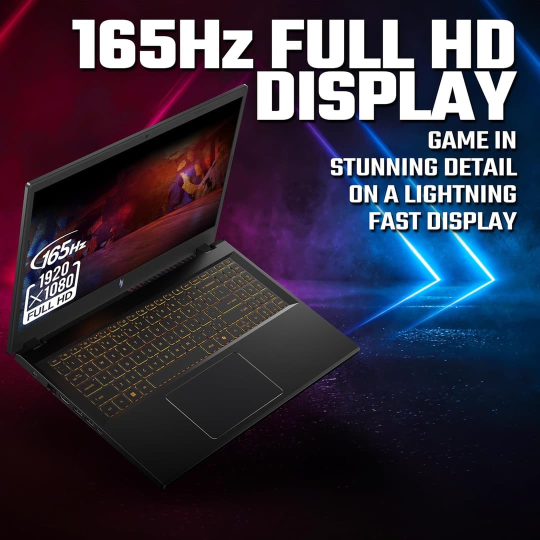 Acer Nitro V15 i7-13620H 16GB 512GB RTX 5050 Black - Image 5