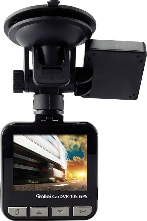 Rollei CarDVR-105 GPS Sports Car Camera - Black - Image 3