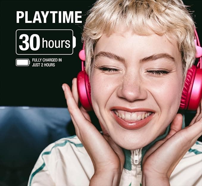 Fresh 'n Rebel Code Core Bluetooth Wireless Headphones – 30H Playtime, Foldable - Image 2