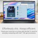 Dell 15 DC15250 Laptop 15.6" FHD 120Hz, Intel Core i5-1334U, 16GB RAM, 512GB, Windows 11 Home, Carbon Black thumbnail 2