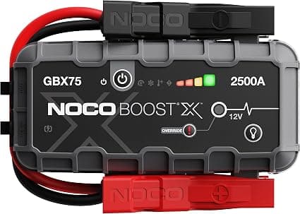 NOCO Boost X GBX75 2500A 12V UltraSafe Lithium Jump Starter Power Pack