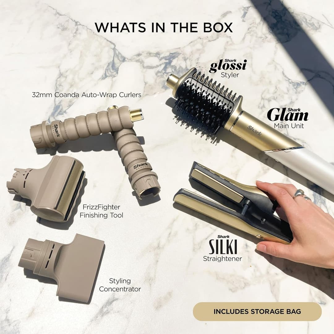 Shark Glam Multi-Styler Silver - Image 2