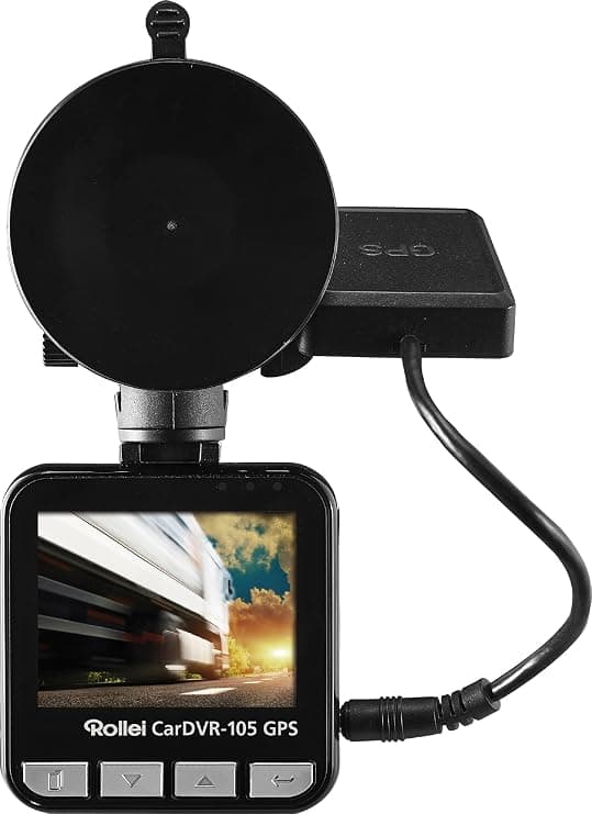 Rollei CarDVR-105 GPS Sports Car Camera - Black - Image 2
