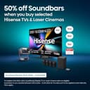 Hisense 40E4NTUK 40" FHD Smart TV thumbnail 2