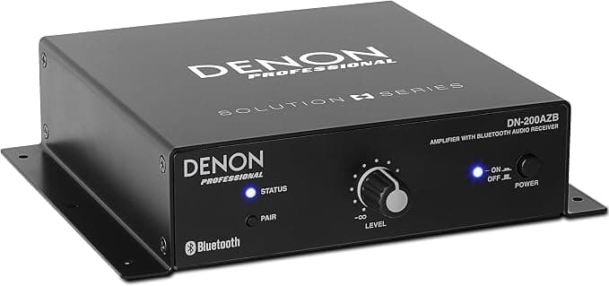 Denon Professional DN-200AZB Compact Bluetooth Amplifier 20W 100V Line 4 Ohm - Image 1