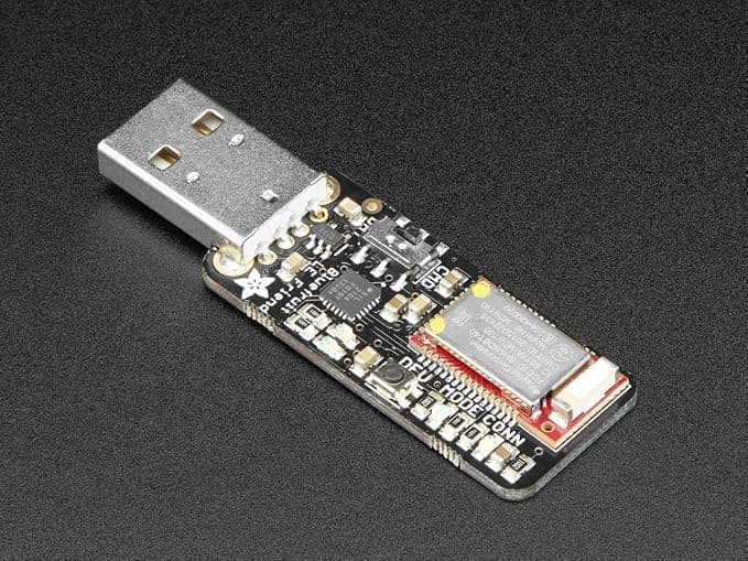 Adafruit Bluefruit LE Sniffer Bluetooth Low Energy BLE 4.0 nRF51822 Firmware Version 2