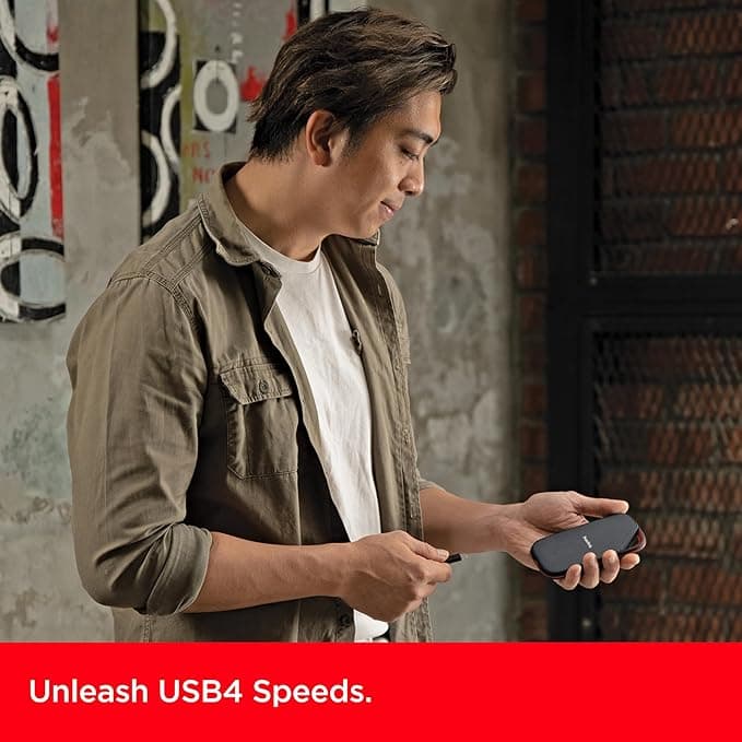 SanDisk Extreme PRO 2TB USB4 Black - Image 7